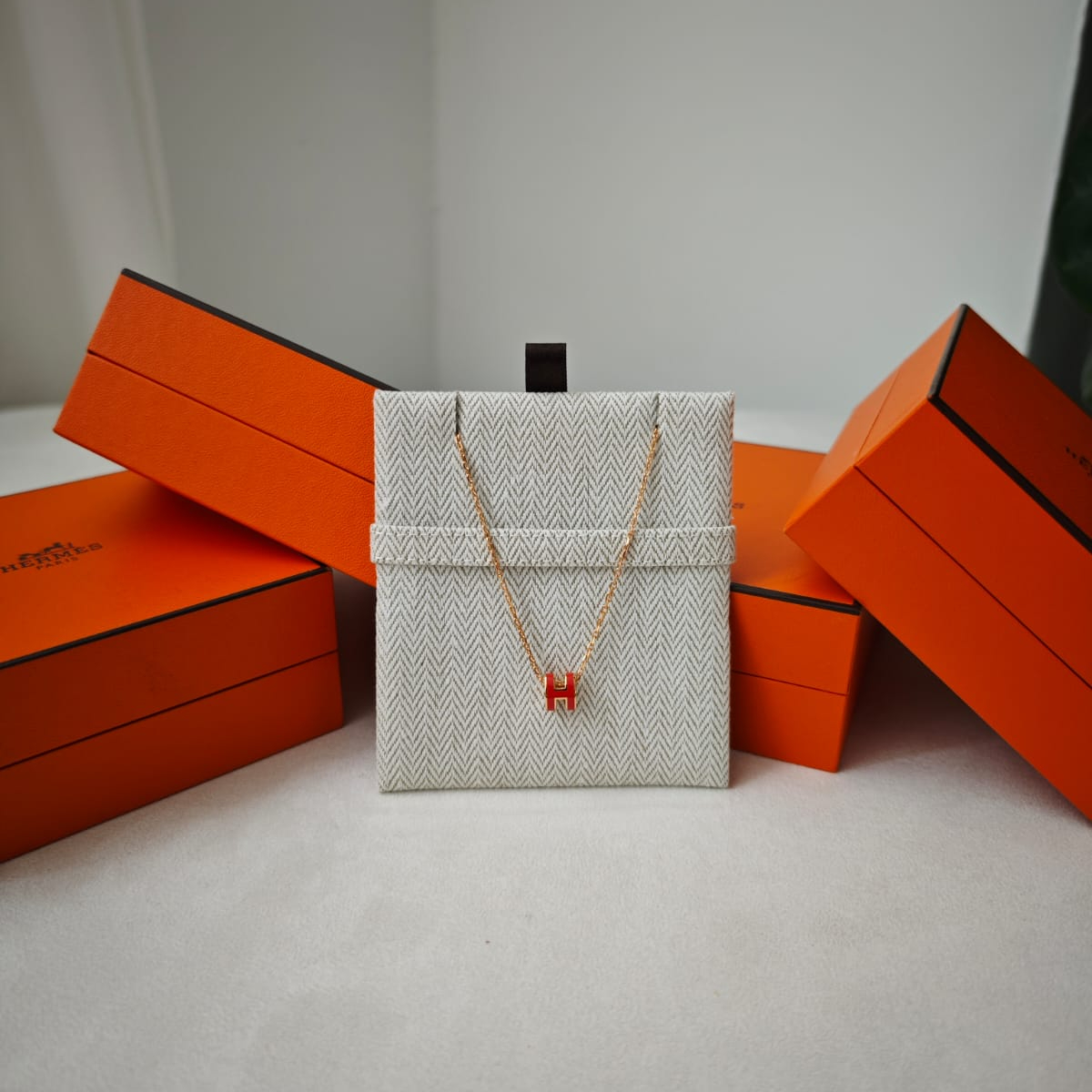 Hermes Mini Pop H Pendant