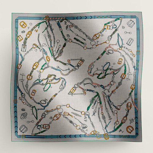 Hermes Chevaux Dechaines Shawl 140