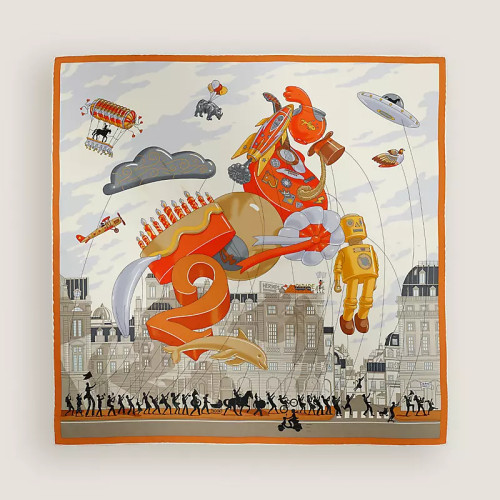 Hermes Hermès Parade scarf 90