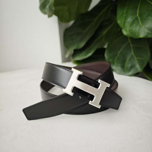 Hermes H Belt Buckle & Reversible Leather Strap 32 mm