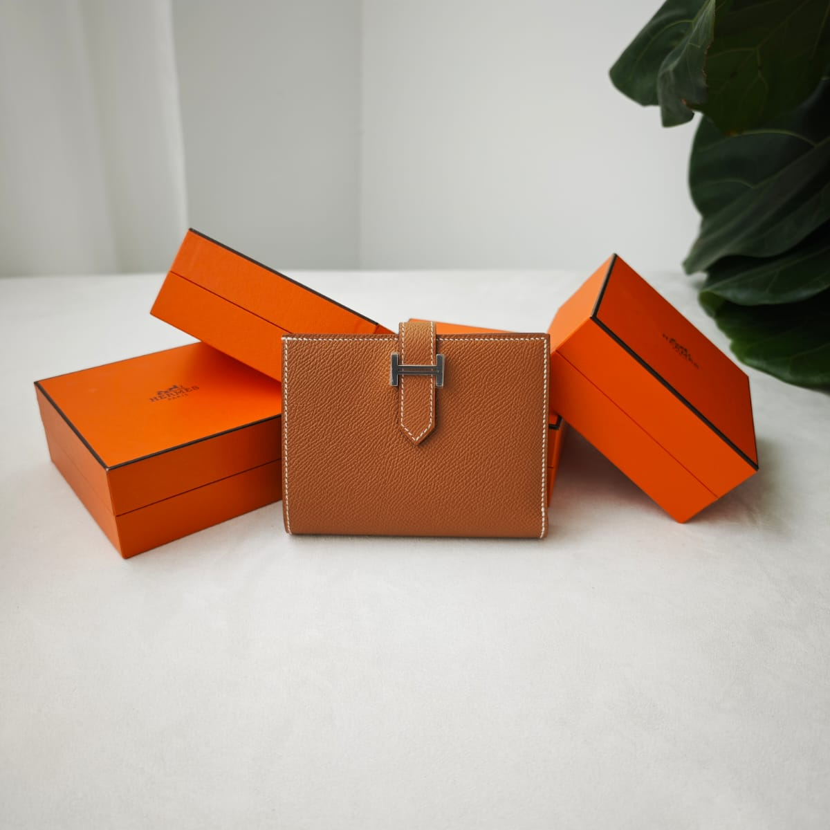 Hermes Bearn Compact Wallet