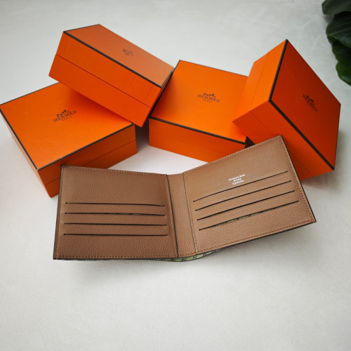 Hermes Citizen Twill Compact Cardholder