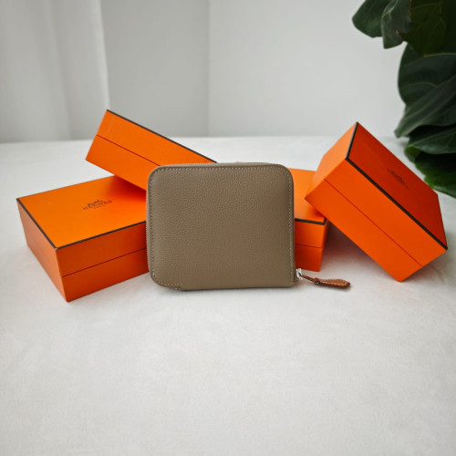 Hermes Silk In Compact Wallet