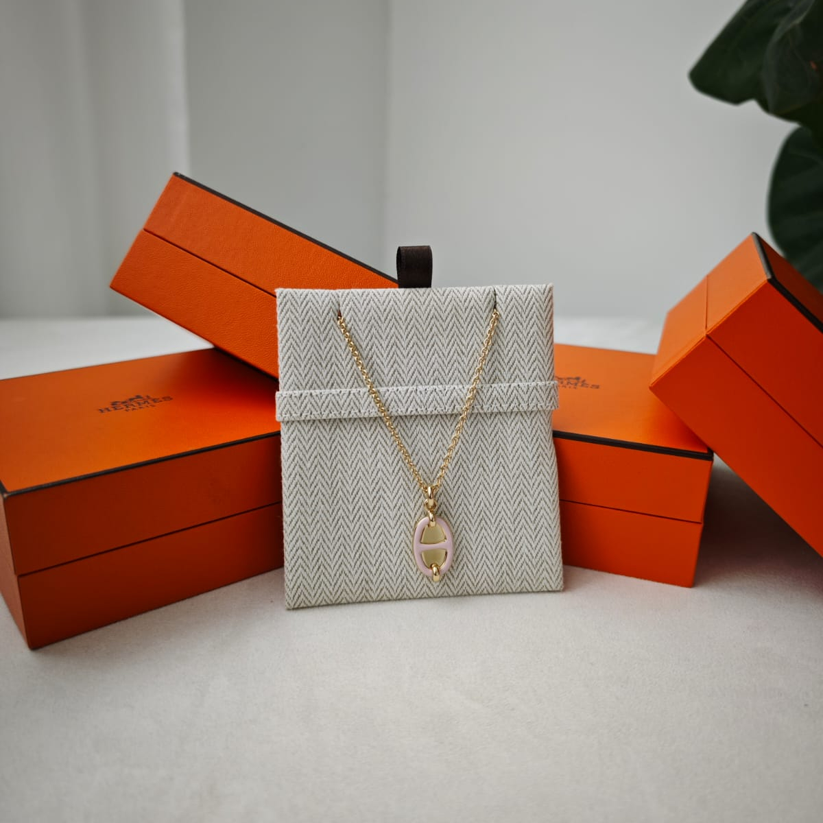 Hermes Mini Maillon Pendant